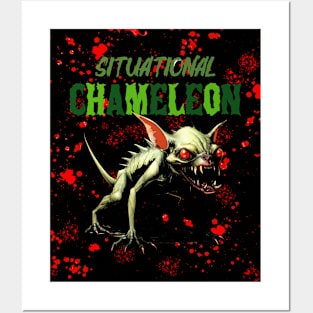 Situational Chameleon Posters and Art